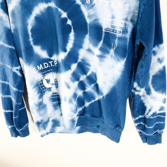 H&M tie dyed sweatshirt - Picture 3 of 9